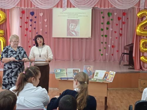 Яшел Үзән районы Әйшә авылы гимназиясендә Каюм Насыйри елын ачу тантанасы булды