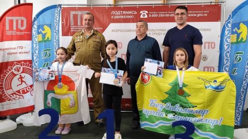 Яшел Үзәннең «Дельфин» спорт мәктәбе укучылары Балтач районы беренчелеге җиңүчеләре арасында