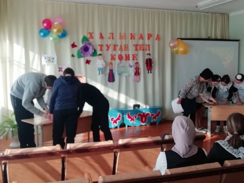 Яшел Үзәннең Ачасыр авылы мәктәбендә «Туган тел «бәйрәме узды