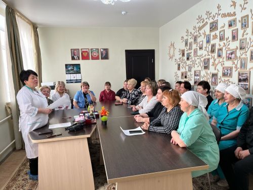 Роспотребнадзор идарәсе белгечләре Норлат балалар йорты хезмәткәрләре өчен семинар уздырды