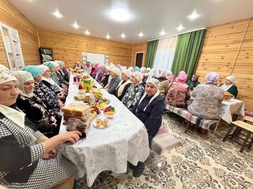 Яшел Үзәннең Олы Яке авылы мәчетендә ифтар ашы узды