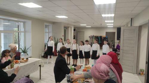 Бишнә мәдәният йортында сугыш чоры балалары өчен әдәби-музыкаль кичә уздырганнар