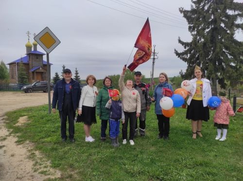 Бишнә, Рус-мари Ковалы авылларында Бөек Җиңүнең 80 еллыгына багышланган тантаналы митинг узды
