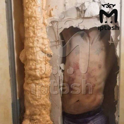 Казанда ир-ат тар вентиляция шахтасында кысылып калган