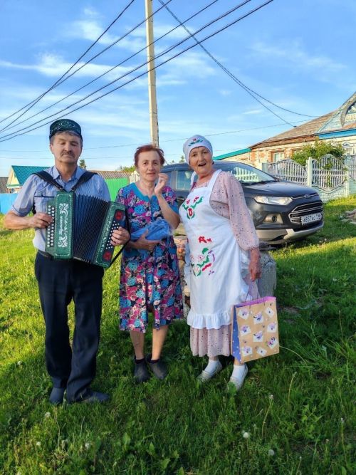 Яшел Үзән районы Олы Шырдан авылында сөлге җыю йоласын оештырдылар