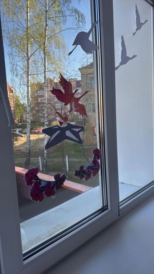 Тау Иле мәдәният йорты «Җиңү тәрәзәләре» акциясенә кушылды