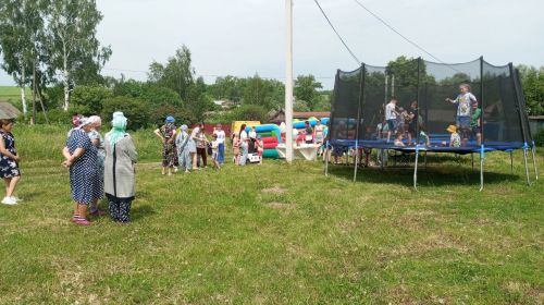 Акъегет авылында Балаларны яклау көне уңаеннан сабантуй уздырганнар