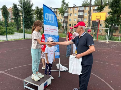 Яшел Үзәннең 5нче гимназия мәктәп яны лагеренда ГТО фестивале узды