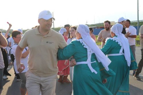 «Евразия йөрәгенә сәяхәт» халыкара экспедициясендә катнашучылар Татарстанга килде. Беренче тукталыш - Яшел Үзән районы