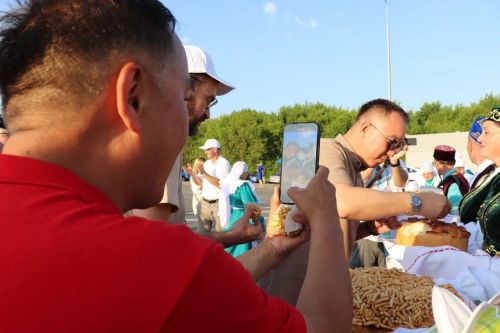 «Евразия йөрәгенә сәяхәт» халыкара экспедициясендә катнашучылар Татарстанга килде. Беренче тукталыш - Яшел Үзән районы