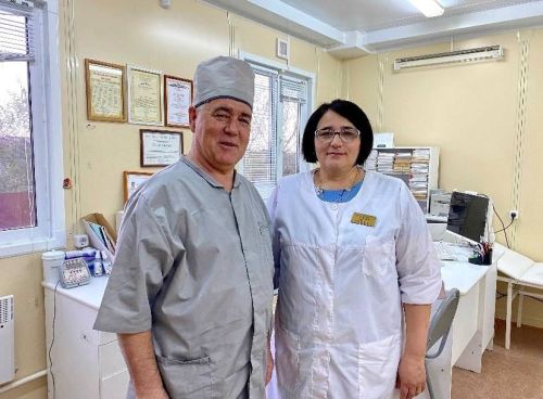 Яшел Үзән район үзәк хастаханәсе фельдшеры ярдәмчесе Рамил Садыйков «Махсус хәрби операциядә җиңүгә керткән өлеше өчен» медале белән бүләкләнде
