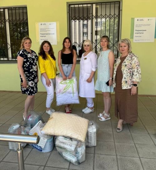 Халыкара балаларны яклау көне уңаеннан Яшел Үзән балалар хастаханәсенә зур гуманитар ярдәм тапшырылды