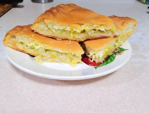 Яңа кәбестәдән пирог рецепты