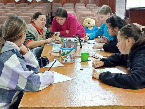 Олы Шырдан авылы балалары җәйге ялларны күңелле уздыра