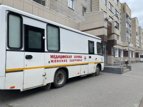 Мирный микрорайонында Республика онкология диспансерының күчмә маммографы эшли башлады