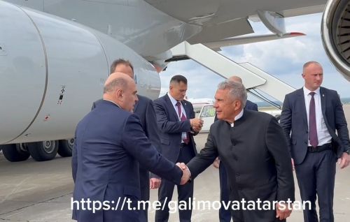 Михаил Мишустин Казанга килде