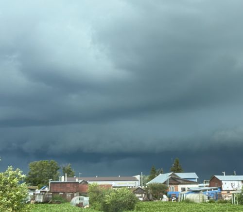 Васильево бистәсендәге йортны яшен суккан