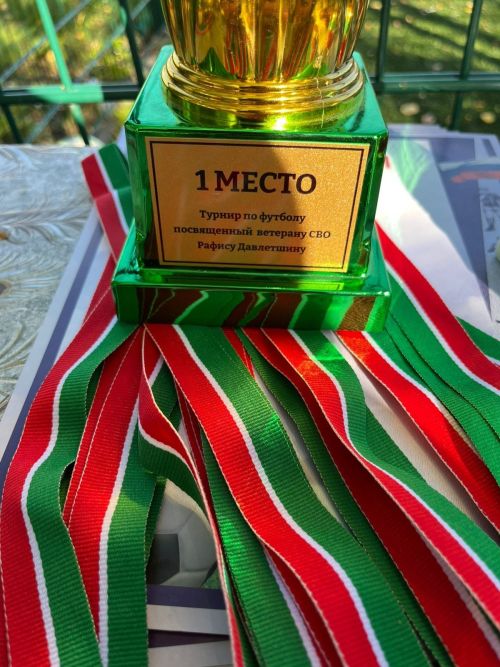 Бишнә авылында МХОда һәлак булган Рәфис Дәүләтшин истәлегенә футбол турниры гөрләде