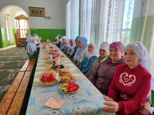 Бишнә авылында Мәүлид кичәсен оештырганнар