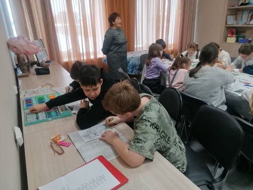 Яңа ел каникуллары вакытында Татар Танае мәдәният йортында балалар өчен иҗади остаханә ишекләрен ачты