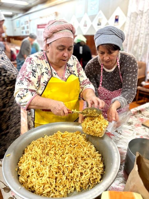 Олы Шырдан авылында МХО егетләренә тәмле күчтәнәч әзерләделәр