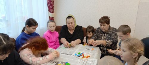 Бакырчы мәдәният йортында өлкәннәр һәм балалар өчен күңелле чара оештырганнар