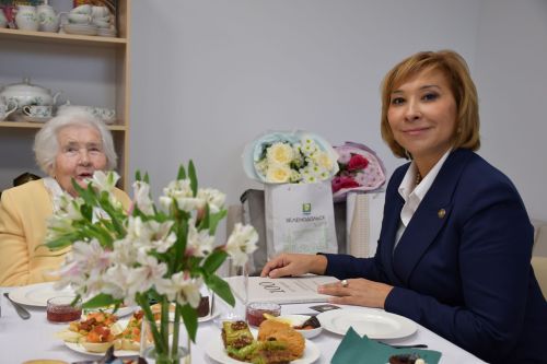 Яшел Үзәндә Лидия Михайловна Удовенконың 100 яшьлек юбилее билгеләп үтелде