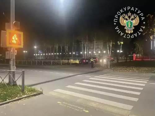 Яшел Үзән шәһәрендә 5 яшьлек баланы машина бәрдергән