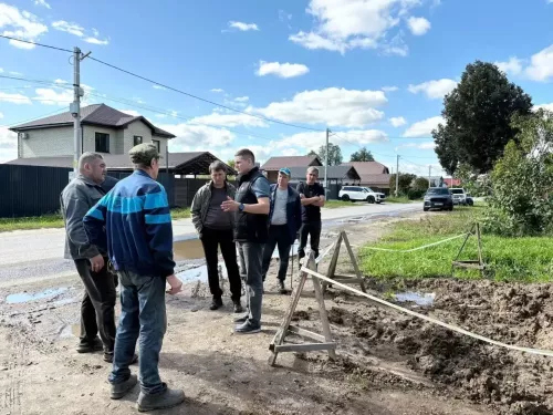 Зур Завод урамында торбаның авария участогы алыштырылачак