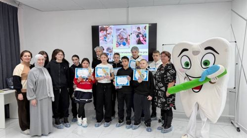 Норлат балалар йортында тәрбияләнүчеләр стоматолог һөнәре белән танышты