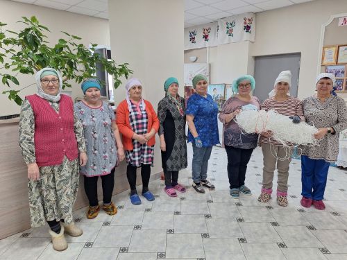 Мулла Иле мәдәният йортында МХОда катнашучы егетләр өчен дроннарга каршы саклау челтәрләре үрәләр