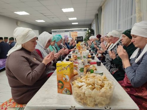 Бишнә авылының яңартылган мәдәният йортында ифтар мәҗлесе узды