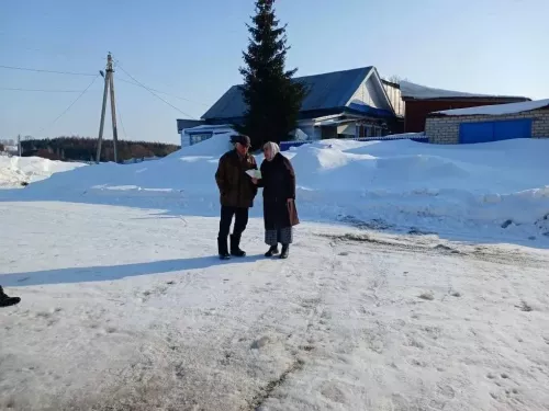 Күгәй мәдәният йорты хезмәткәрләре «Сак булыгыз, бозлавык!» дигән акция оештырды