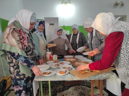 Бишнә авылында ифтар мәҗлесе узды