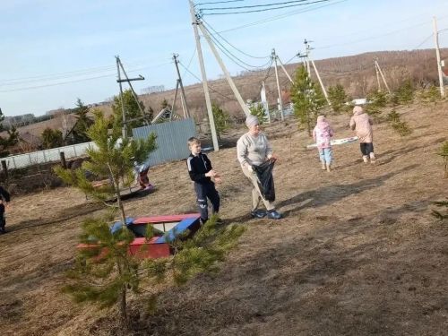 Бүген Олы Карагуҗа җирлегендә зур өмә оештырылды