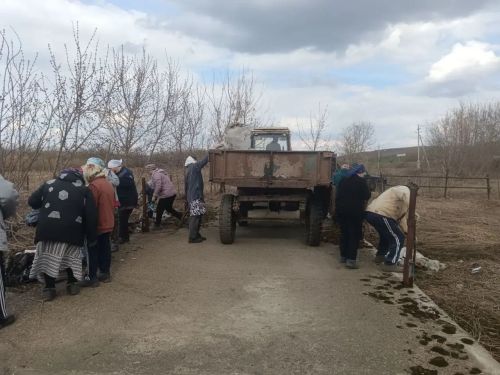 Олы Шырдан авылында өмә көне: бердәмлек һәм чисталык өчен бергә
