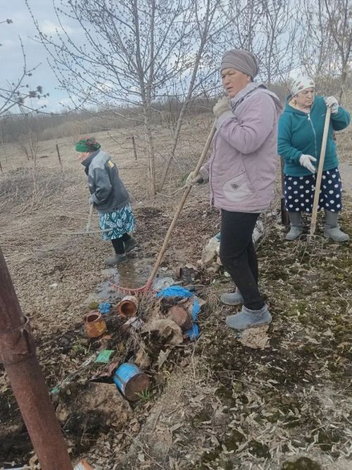 Олы Шырдан авылында өмә көне: бердәмлек һәм чисталык өчен бергә