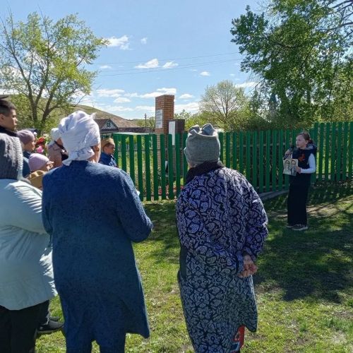Тау Иле авылында Бөек Җиңүгә багышланган митинг узды