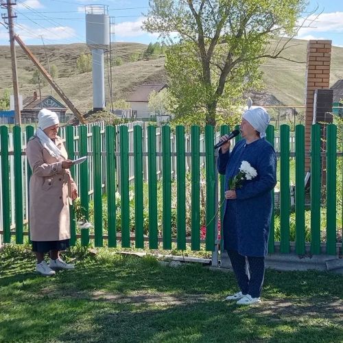 Тау Иле авылында Бөек Җиңүгә багышланган митинг узды