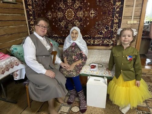 Карагуҗа авылы җирлегендә 9 май бәйрәмен уздырдылар
