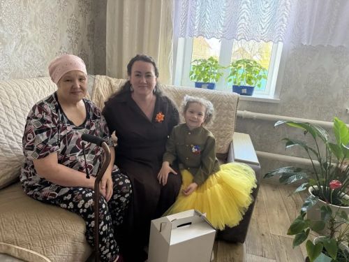 Карагуҗа авылы җирлегендә 9 май бәйрәмен уздырдылар