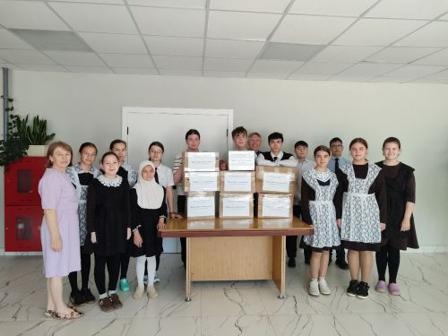 Бишнә авылыннан МХОда катнашучы кыю егетләребезгә чираттагы гуманитар ярдәм җибәрелде