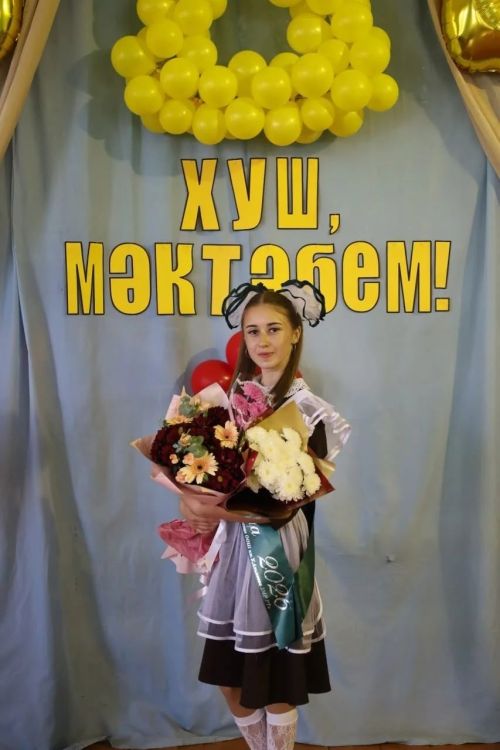 Акъегет мәктәбендә «Соңгы кыңгырау» бәйрәме узды