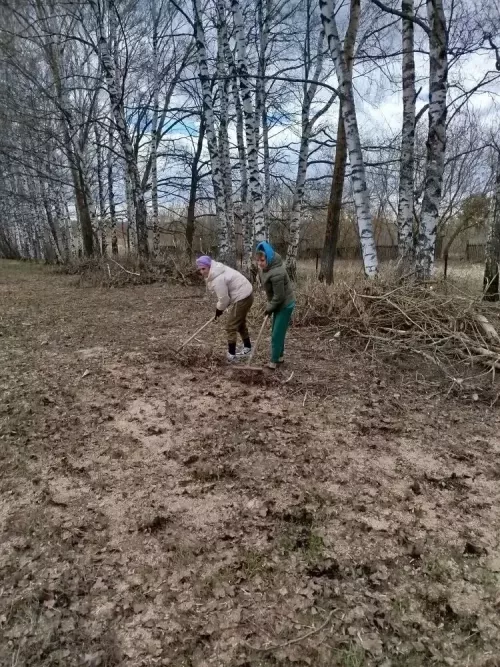 Кече Шырдан авылында зур өмә узды