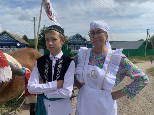 Олы Ачасырда Авыл бәйрәменә сөлге җыйдылар