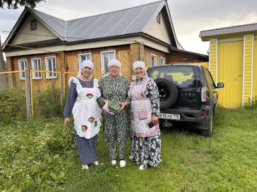 Татар Танаенда Авыл бәйрәменә сөлге җыйдылар