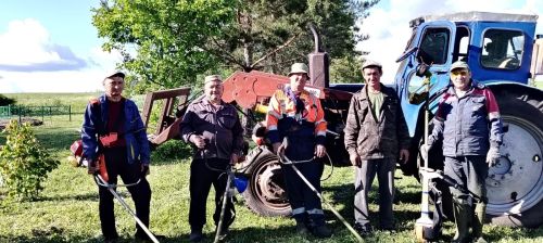 Урысбага авылы зираты тәртипкә китерелде