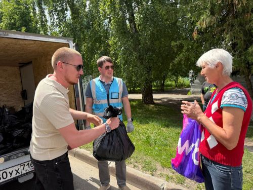 Бүген «Кеше приюты»на килүчеләргә кайнар ризык белән беррәттән корбан ите дә өләштеләр