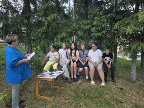 Карашәм авылында наркоманияне искәртү һәм аннан саклану максатыннан «У черты, за которой — мрак» дип исемләнгән мәгълүмат сәгате узды