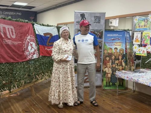 Хәрбиләргә ярдәм итүчеләргә ГТО билгеләре тапшырылды
